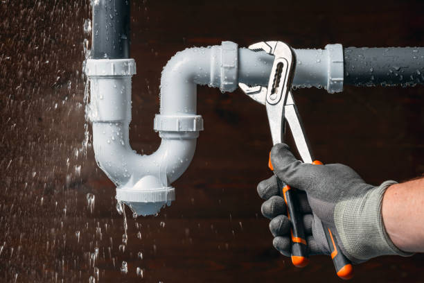 Professional Plumbing technician working in Lane City, TX